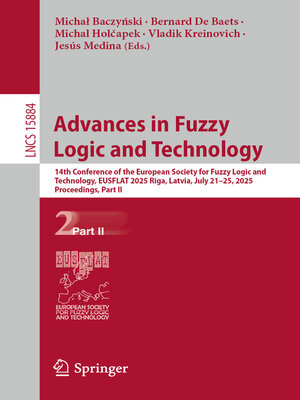 cover image of Advances in Fuzzy Logic and Technology